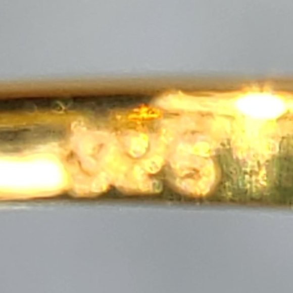 Moldavite ring size 8-Moldavite jewelry - Picture 8 of 9